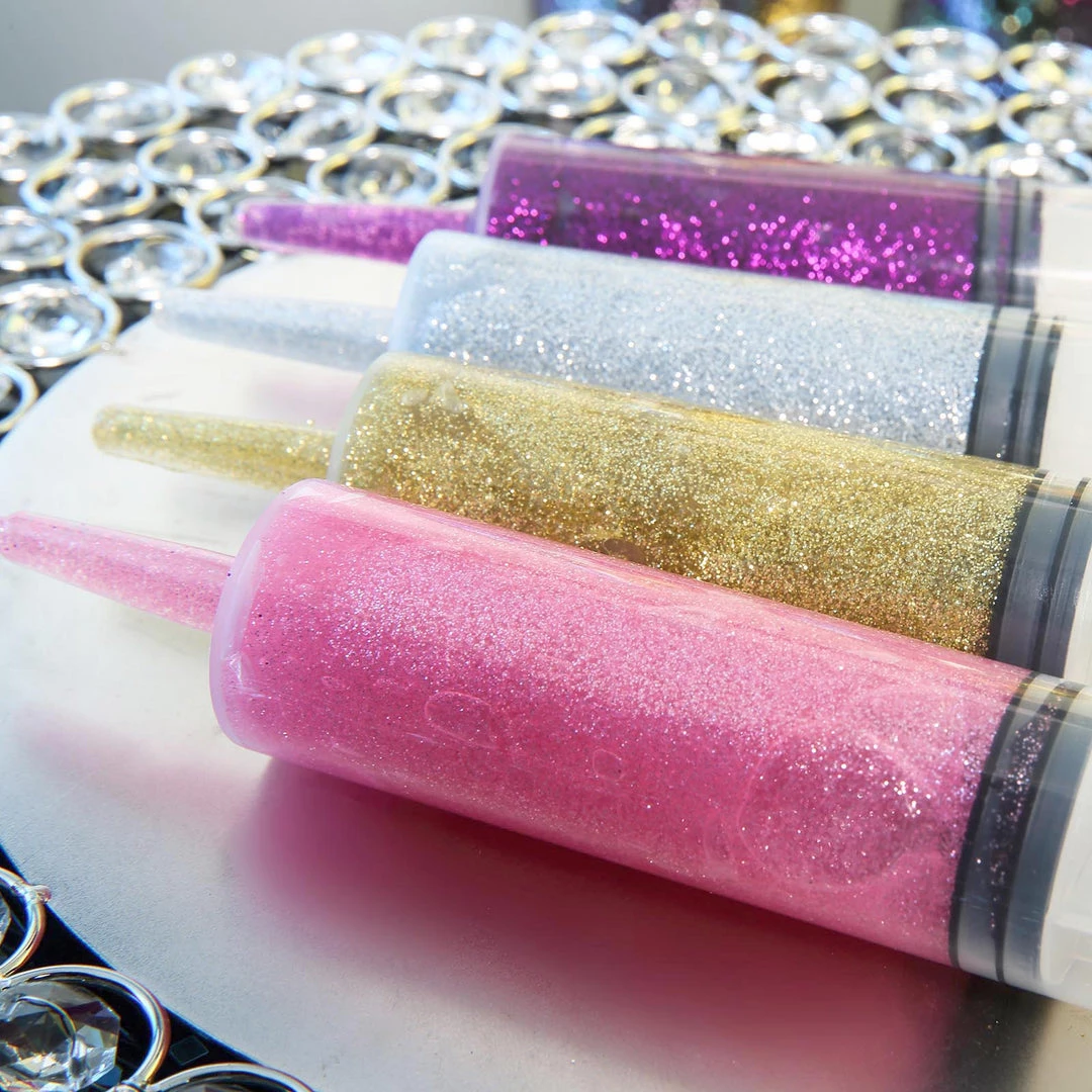 HIER_5170 4 Oz | Metallic Pink Arts & Crafts Glitter Glue, DIY Sensory Bottle Chargers & Centerpieces 8 HIER_5170 4 Oz | Metallic Pink Arts & Crafts Glitter Glue, DIY Sensory Bottle Chargers & Centerpieces