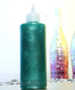 HIER_5170 Chargers & Centerpieces 4 Oz | Metallic Turquoise Art & Craft Glitter Glue, DIY Sensory Bottle 20 HIER_5170 Chargers & Centerpieces 4 Oz | Metallic Turquoise Art & Craft Glitter Glue, DIY Sensory Bottle