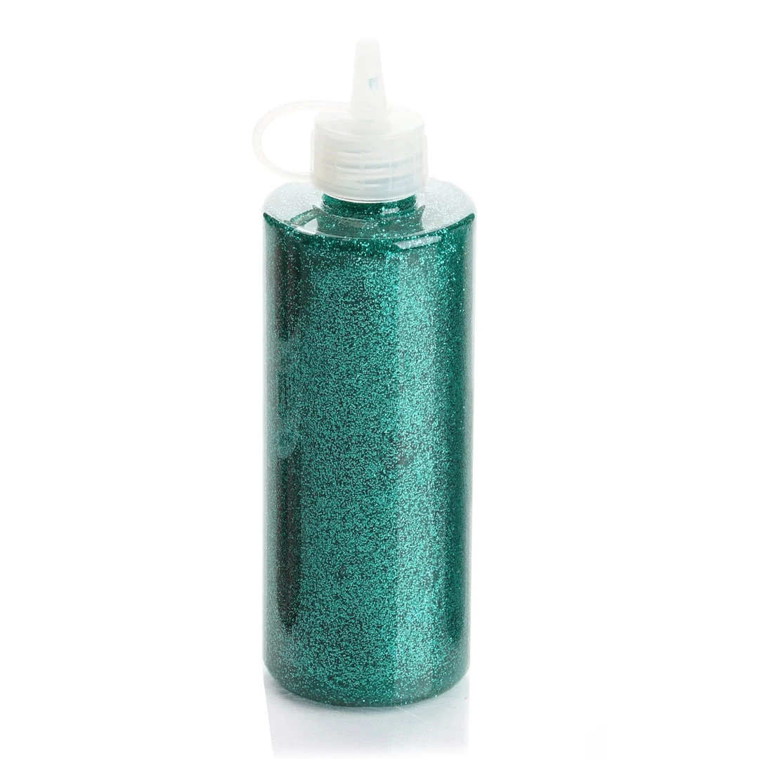 HIER_5170 Chargers & Centerpieces 4 Oz | Metallic Turquoise Art & Craft Glitter Glue, DIY Sensory Bottle 1 HIER_5170 Chargers & Centerpieces 4 Oz | Metallic Turquoise Art & Craft Glitter Glue, DIY Sensory Bottle