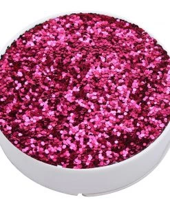 HIER_5170 1 Lb Bottle | Metallic Hot Pink DIY Art/Craft Chunky Confetti Glitter