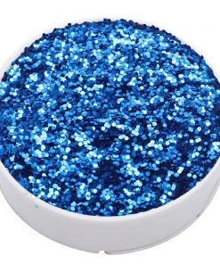 HIER_5170 Planters & Vases 1 Lb Bottle | Metallic Royal Blue DIY Crafts Chunky Confetti Glitter