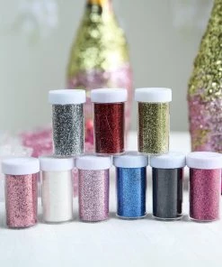 HIER_5170 Chargers & Centerpieces 23g Bottle | Metallic Rose Gold Extra Fine Arts & Craft Glitter Powder