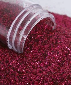 HIER_5170 23g Bottle | Metallic Hot Pink Extra Fine Arts & Crafts Glitter Powder Chargers & Centerpieces