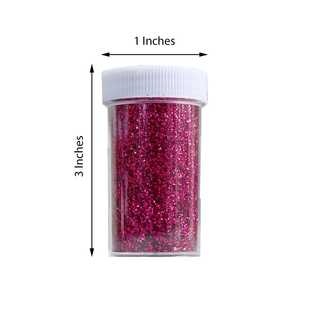 HIER_5170 23g Bottle | Metallic Hot Pink Extra Fine Arts & Crafts Glitter Powder Chargers & Centerpieces 3 HIER_5170 23g Bottle | Metallic Hot Pink Extra Fine Arts & Crafts Glitter Powder Chargers & Centerpieces