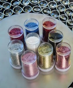 HIER_5170 23g Bottle | Metallic Hot Pink Extra Fine Arts & Crafts Glitter Powder Chargers & Centerpieces 24 HIER_5170 23g Bottle | Metallic Hot Pink Extra Fine Arts & Crafts Glitter Powder Chargers & Centerpieces
