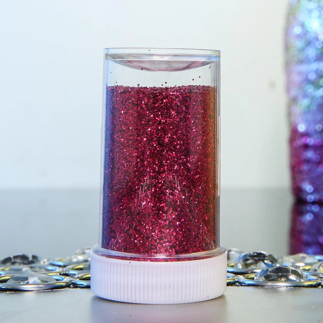 HIER_5170 23g Bottle | Metallic Hot Pink Extra Fine Arts & Crafts Glitter Powder Chargers & Centerpieces 6 HIER_5170 23g Bottle | Metallic Hot Pink Extra Fine Arts & Crafts Glitter Powder Chargers & Centerpieces