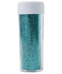 HIER_5110 23g Bottle | Metallic Aqua Extra Fine Arts & Crafts Glitter Powder Chargers & Centerpieces