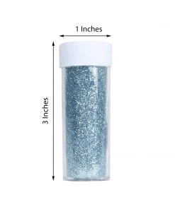 HIER_5110 23g Bottle | Metallic Light Blue Extra Fine Art & Craft Glitter Powder 8 HIER_5110 23g Bottle | Metallic Light Blue Extra Fine Art & Craft Glitter Powder