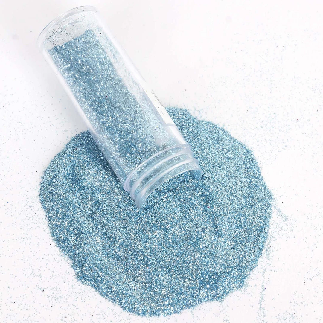 HIER_5110 23g Bottle | Metallic Light Blue Extra Fine Art & Craft Glitter Powder 2 HIER_5110 23g Bottle | Metallic Light Blue Extra Fine Art & Craft Glitter Powder