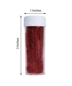 HIER_5110 23g Bottle | Metallic Burgundy Extra Fine Arts & Crafts Glitter Powder