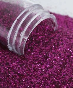 HIER_5110 Chargers & Centerpieces 23g Bottle | Metallic Fuchsia Extra Fine Arts & Crafts Glitter Powder