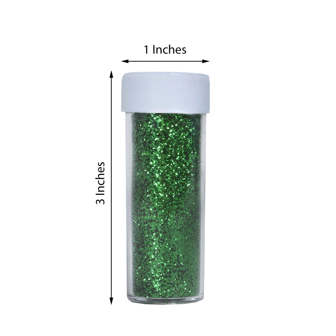 HIER_5110 Chargers & Centerpieces 23g Bottle | Metallic Green Extra Fine Arts & Crafts Glitter Powder 3 HIER_5110 Chargers & Centerpieces 23g Bottle | Metallic Green Extra Fine Arts & Crafts Glitter Powder