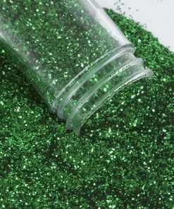 HIER_5110 Chargers & Centerpieces 23g Bottle | Metallic Green Extra Fine Arts & Crafts Glitter Powder
