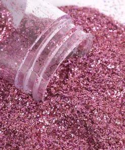 HIER_5110 Chargers & Centerpieces 23g Bottle | Metallic Dusty Rose Extra Fine Art & Craft Glitter Powder