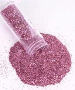 HIER_5110 Chargers & Centerpieces 23g Bottle | Metallic Dusty Rose Extra Fine Art & Craft Glitter Powder