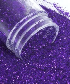 HIER_5110 23g Bottle | Metallic Purple Extra Fine Arts & Crafts Glitter Powder Chargers & Centerpieces