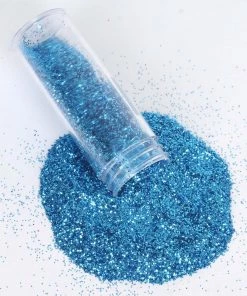 HIER_5110 Chargers & Centerpieces 23g Bottle | Metallic Turquoise Extra Fine Arts & Craft Glitter Powder