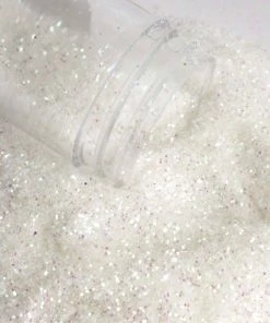 HIER_5110 23g Bottle | Metallic White Extra Fine Arts & Crafts Glitter Powder