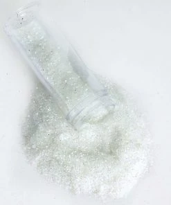HIER_5110 23g Bottle | Metallic White Extra Fine Arts & Crafts Glitter Powder