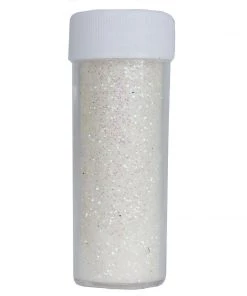 HIER_5110 23g Bottle | Metallic White Extra Fine Arts & Crafts Glitter Powder