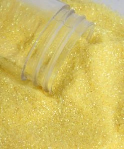 HIER_5110 Chargers & Centerpieces 23g Bottle | Metallic Yellow Extra Fine Arts & Crafts Glitter Powder