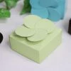 HIER_5310 100 Pack | Sage Green Petal Twist Top Wedding Favor Gift Boxes - Clearance SALE Chargers & Centerpieces