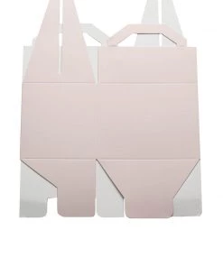 HIER_5310 Chargers & Centerpieces 100 Pack | 4"x3"x3" Blush/Rose Gold Tote Party Favor Candy Gift Boxes 21 HIER_5310 Chargers & Centerpieces 100 Pack | 4