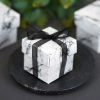 HIER_5310 50 Pack | 2" Marble Print Party Favor Candy Gift Boxes With Lid - Clearance SALE Chargers & Centerpieces
