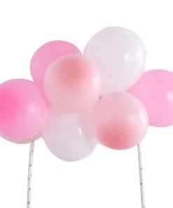 HIER_4200 Chargers & Centerpieces 11 Pcs | Balloon Garland Cloud Cake Topper, Mini Cake Decorations - Blush, Pink & White 14 HIER_4200 Chargers & Centerpieces 11 Pcs | Balloon Garland Cloud Cake Topper, Mini Cake Decorations - Blush, Pink & White