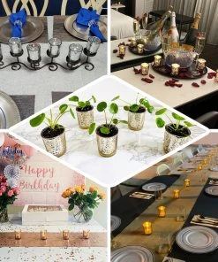 HIER_4320 Chargers & Centerpieces 12 Pack | 2