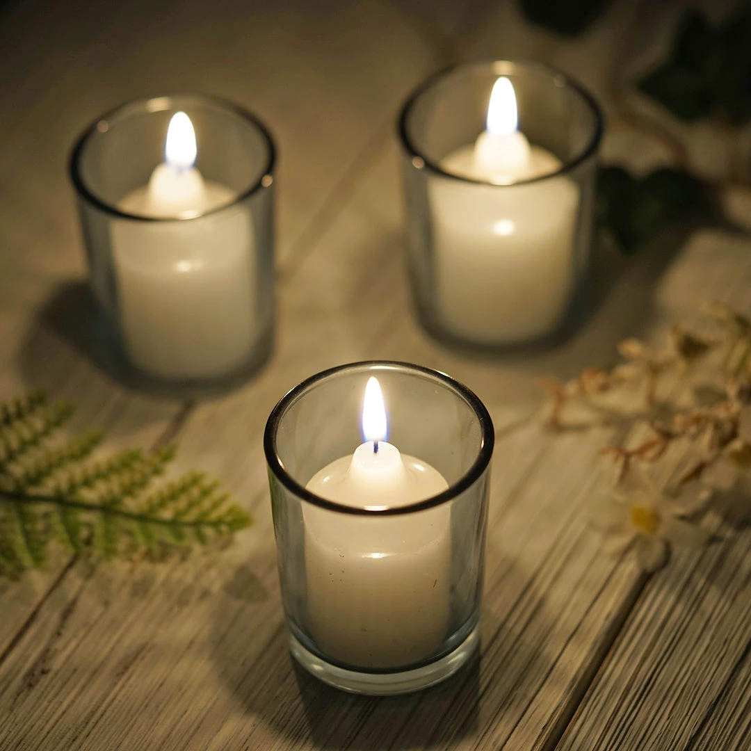 HIER_4320 Chargers & Centerpieces 12 Pack | 2.5" Turquoise Glass Votive Candle Holder Set Tealight Holders 6 HIER_4320 Chargers & Centerpieces 12 Pack | 2.5" Turquoise Glass Votive Candle Holder Set Tealight Holders