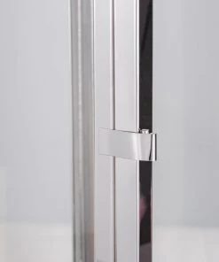 HIER_4310 19" Silver Prism Top Stainless Steel Candle Lantern Centerpiece Outdoor Metal Patio Lantern Chargers & Centerpieces 25 HIER_4310 19