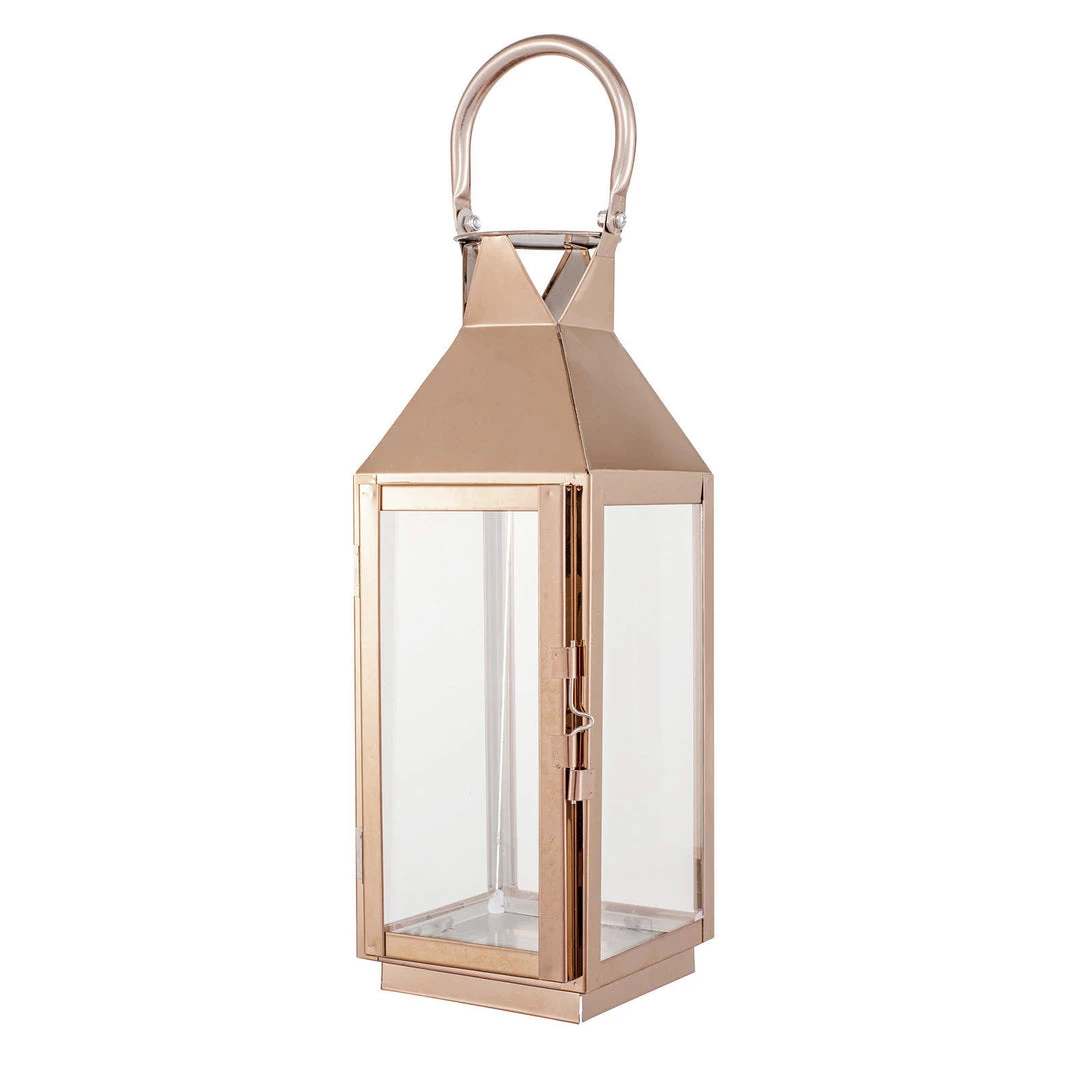 HIER_4310 14" Blush/Rose Gold Crown Top Stainless Steel Candle Lantern Centerpiece Outdoor Metal Patio Lantern Chargers & Centerpieces 11 HIER_4310 14" Blush/Rose Gold Crown Top Stainless Steel Candle Lantern Centerpiece Outdoor Metal Patio Lantern Chargers & Centerpieces