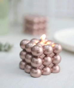 HIER_3820 2 Pack | Shiny Metallic Rose Gold 2