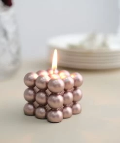 HIER_3820 2 Pack | Shiny Metallic Rose Gold 2