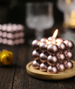 HIER_3820 2 Pack | Shiny Metallic Rose Gold 2