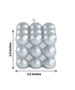 HIER_3820 2 Pack | Shiny Metallic Silver 2