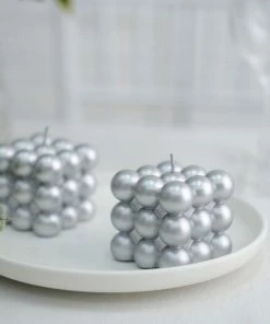 HIER_3820 2 Pack | Shiny Metallic Silver 2