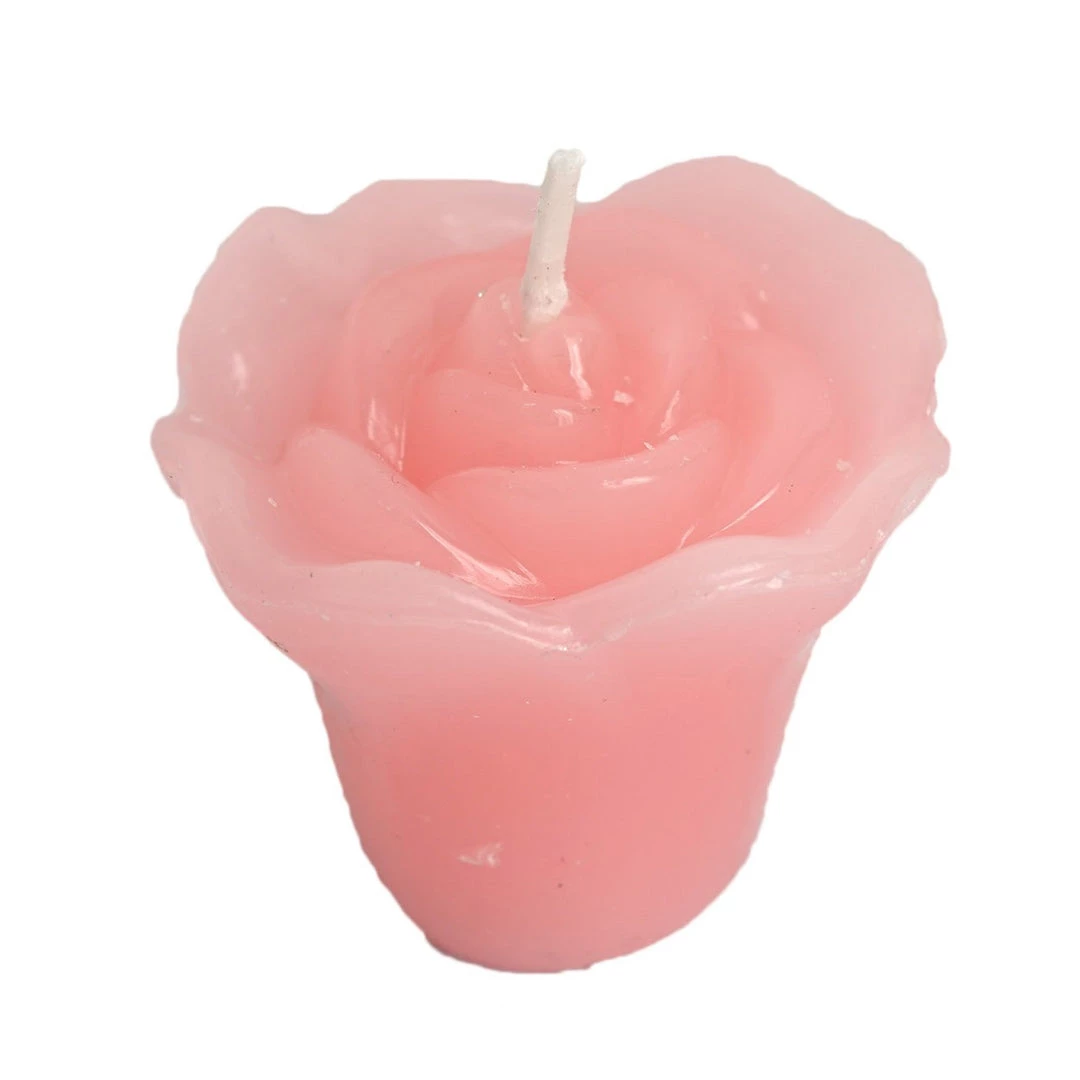 HIER_3810 12 Pack | 1" Pink Mini Rose Flower Floating Candles Wedding Vase Fillers Chargers & Centerpieces 9 HIER_3810 12 Pack | 1" Pink Mini Rose Flower Floating Candles Wedding Vase Fillers Chargers & Centerpieces