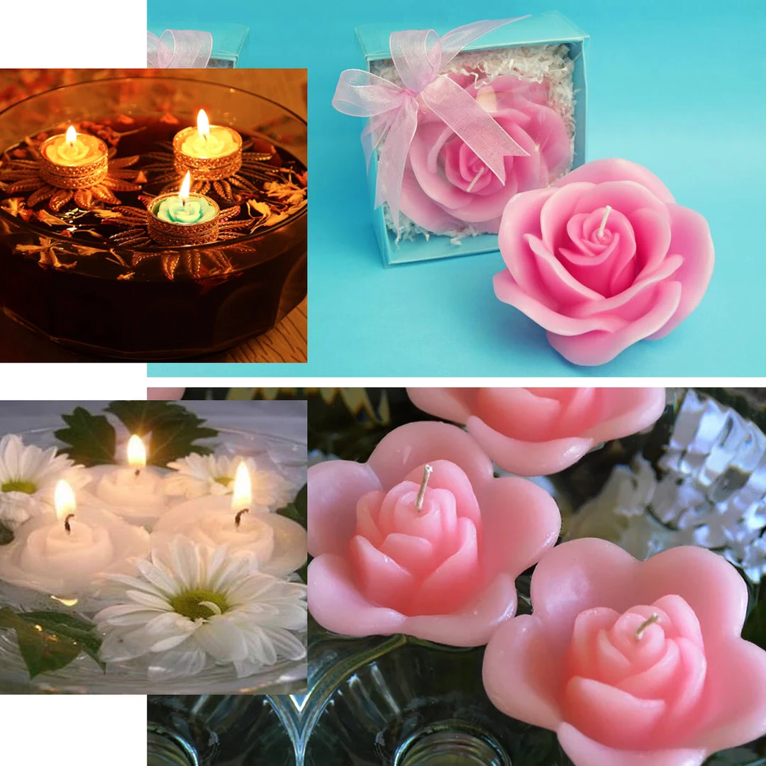 HIER_3810 Chargers & Centerpieces 12 Pack | 1" Blush/Rose Gold Mini Rose Flower Floating Candles Wedding Vase Fillers 5 HIER_3810 Chargers & Centerpieces 12 Pack | 1" Blush/Rose Gold Mini Rose Flower Floating Candles Wedding Vase Fillers