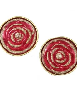 HIER_3820 2 Pack | Red/Gold Glitter Rose Tealight Candles Unscented Dripless Wax Chargers & Centerpieces 29 HIER_3820 2 Pack | Red/Gold Glitter Rose Tealight Candles Unscented Dripless Wax Chargers & Centerpieces