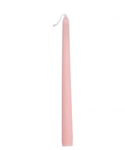 HIER_3820 12 Pack | Blush/Rose Gold 10" Premium Wax Taper Candles, Unscented Candlesticks Chargers & Centerpieces 27 HIER_3820 12 Pack | Blush/Rose Gold 10
