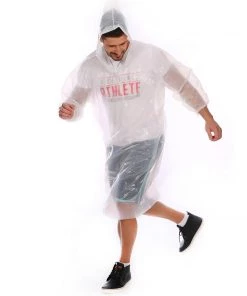 Tableclothsfactory Big Clearance Sale 100% Waterproof Unisex Plastic Raincoat And Hood, One Size Disposable Rain Poncho 16 Tableclothsfactory Big Clearance Sale 100% Waterproof Unisex Plastic Raincoat And Hood, One Size Disposable Rain Poncho