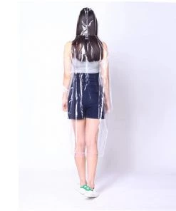 Tableclothsfactory Big Clearance Sale 100% Waterproof Unisex Plastic Raincoat And Hood, One Size Disposable Rain Poncho 19 Tableclothsfactory Big Clearance Sale 100% Waterproof Unisex Plastic Raincoat And Hood, One Size Disposable Rain Poncho