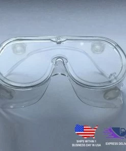 Tableclothsfactory Big Clearance Sale Adjustable Protective Goggles, Safety Eyewear With Anti Fog Coating And Air Vents