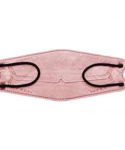 Tableclothsfactory 10 Pack | Dusty Rose Breathable KF94 Face Mask, 3D Fish-Design Mouth Shields For Adult, 4-Layer Protective Face Masks With Adjustable Nose Clip Masks & PPE