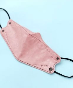 Tableclothsfactory 10 Pack | Dusty Rose Breathable KF94 Face Mask, 3D Fish-Design Mouth Shields For Adult, 4-Layer Protective Face Masks With Adjustable Nose Clip Masks & PPE