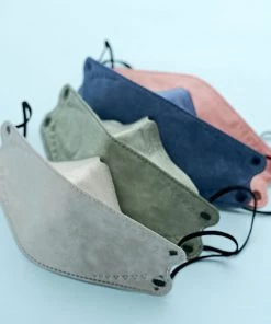 Tableclothsfactory 10 Pack | Silver Breathable KF94 Face Mask, 3D Fish-Design Mouth Shields For Adult, 4-Layer Protective Face Masks With Adjustable Nose Clip Masks & PPE