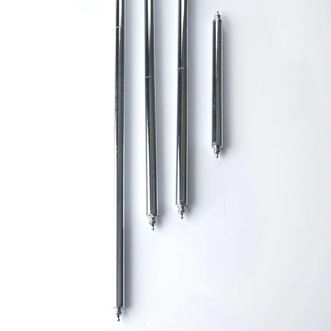 HIER_4400 Chargers & Centerpieces 4 Pcs | Silver Stainless Steel Chandelier Lamp Poles 2 HIER_4400 Chargers & Centerpieces 4 Pcs | Silver Stainless Steel Chandelier Lamp Poles