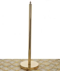 HIER_4400 3 Pcs | Gold Metal Chandelier Lamp Stand Poles & Base